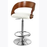 Modern Used Backrest Bent Plywood High Bar Stool (SP-BBC246)