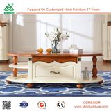 Popular New Designed Living Room Square Wooden Tea Table