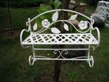 Antique Elegant Wall Shelf with Towel Rack for Outdoor and Indoor