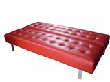 Leather Sofa Cum Bed Design (CS122C)