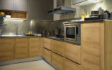 Melamine Pole Simple Kitchen Cabinet (zg-004)