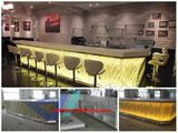 Modern Bank Bar Counter Solid Surface Bar Table