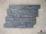 Black Slate Culture Stone for Garden and Wall Cladding