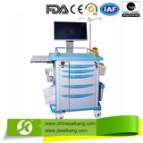 Ce Factory Beautiful Hospital Nursing ABS Nursing Trolley