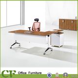 Folding Modern Office Desk with Fixed Pedestal
