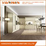Solid Wood Shaker Door White Color Kitchen Cabinets