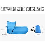 2017 Outdoor Sports New Air Sofa Bed Adult Camping Banana Sleeping Bag Inflatable Waterproof Air Sofa