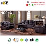 Hot Selling Comfortable Functional Leather Recliner Sofa (HC013)