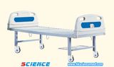 Flat Hospital Bed with Detachable ABS Head and Foot Board