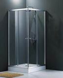 China Square Corner Open Door Way Shower Enclosure (Australian standrad)