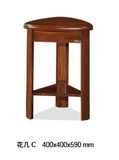 Simple Antique Design Wooden Flower Stand for Office