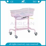 AG-CB009 Hospital Used Moving Professional Adjustable Infant Hospital Baby Bed