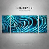 Water Waves Metal Arts / Crafts / Photos for Decoration (CHB6015031)
