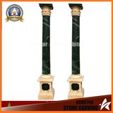 Black Stone Carving Decoration Roman Column (NS-11C13)