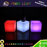 Home Furniture RGB Colorful LED Cube Ottoman