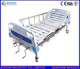 ISO/CE Quality Medical Furniture Manual Double Function Hospital Nursing Bed