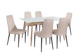 Popular Modern Glass Table Dining Set (2453255)