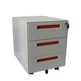 Orange Hot Sale Manufacturer Metal Mobile Filing Cabinet