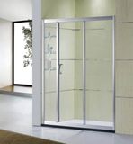 Sanitary Wares Bathroom Tempered Glass Sliding Door Shower Screens (D-22)
