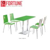 Lower Price Modern Wood Table and Chair for Restaurant/Coffee Shop/Canteen (FOH-BC31B)