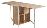 Two Person Wooden Office Computer Desk with Cabinet