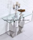 Noble Glass Top Console Table 856#
