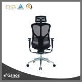 White Mesh MID Back 2D Armrest Ganos Seating Office Ergonomic Staff Chair