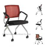 Modern Office Mesh Fabric Stacking Folding Visitor Meeting Training Chair (HF-LS542A)