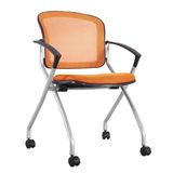 Low Back Office Guest Visitor Meeting Folding Mesh Chair (Fs-3159)