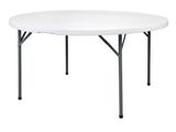 Wholesale 5FT 154cm Round Plastic Small Banquet Dining Table