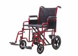 Heavy Duty, Double Cross Bar Transport Chair (YJ-010C)