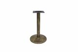 Antique Round Base Restaurant Furniture Dining Table 1007