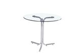 Clear Glass Furniture Dining Table (DT086)