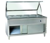 Commercial Food Warmer Trolley (WM-1500) with Cabinet