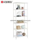 Wholesale White Powder Coated 6 Shelf Adjustable Steel Home Storage Wire Rack Shelving