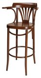 Antique Copper Finished Aluminum Bar Stool Chair (DC-15548)