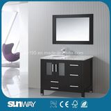 Classic Modern Style Hotel Used Bathroom Furniture in Solid Wood