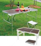 3 Folded Camping Party Folding Picnic Table with MDF Surface (MW12023)