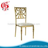 Cheap Price Stackable Golden Stainless Steel Dining Table