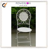 Vintage Stackable Iron Dining Room Chair (PL08-5878)