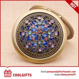 Wholesale Double Side Folding Decorative Makeup Pocket Mirrors for Gift
