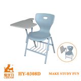 Modern Design Metal and PP Plastic Writing Chair