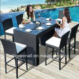 4/6 Seaters Outdoor Rattan Wicker Bar Patio Furniture