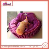 Cute Pet Bed Dog House in Purple
