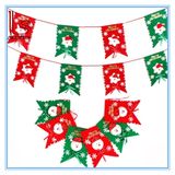 Christmas Decorations Flags Christmas Eight Hanging Flag