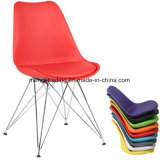 New Design Furniture Chair Metal Leg Plastic Dining Chair