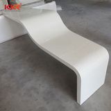 Acrylic Reception Desk Artificial Stone Bar Counter