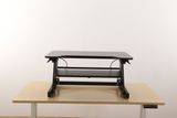 Height Adjustable Standing Desk with Wider Keybaord Tray Laptop Desk
