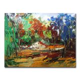 Palette Knife Abstract Oil Painting for Wall Decor