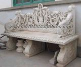 Stone Marble Garden Chair for Antique Garden Furniture (QTC004)